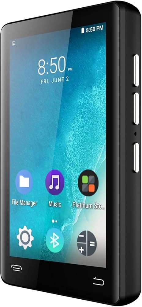 נגן מסך מגע IPLATINUM MUSIC Q5 32GB שחור