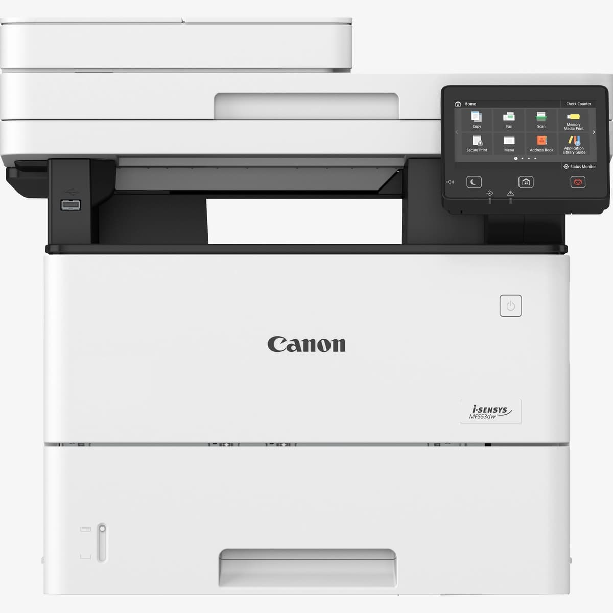 מדפסת לייזר משולבת שחור לבן עם פקס Canon i-SENSYS MF553dw קנון