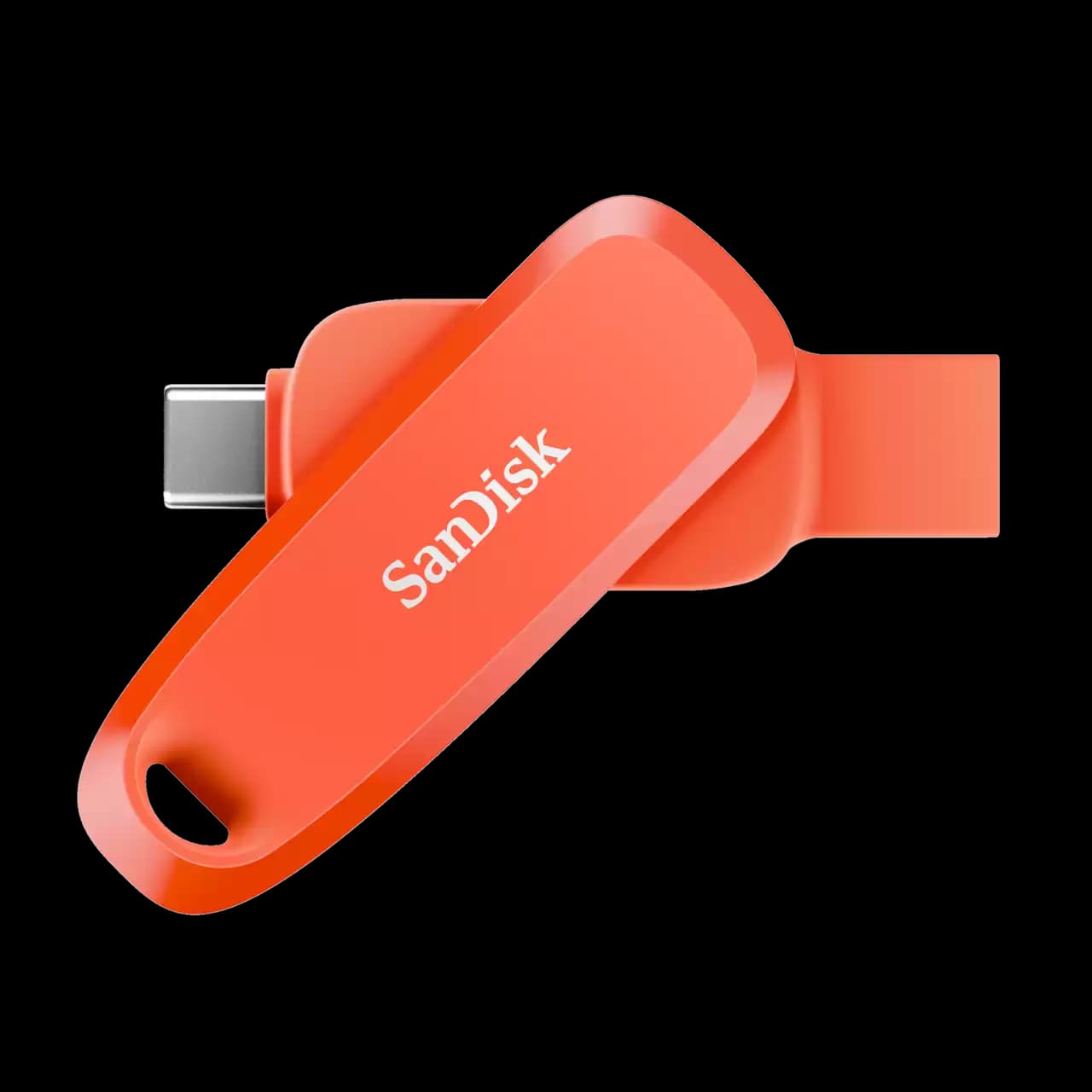 דיסק און קי SanDisk Phone Drive USB-C + USB 3.2 SDDDC6-064G-G46NO (כתום) נפח 64GB