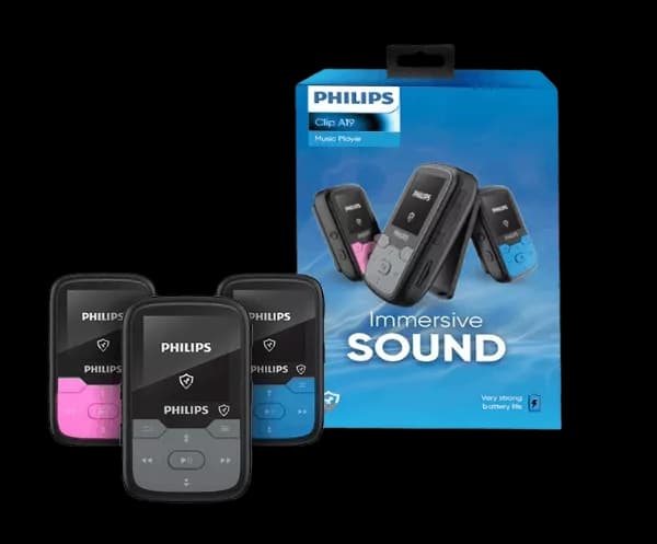 נגן Philips Clip A19 פיליפס ורוד לכתחילה