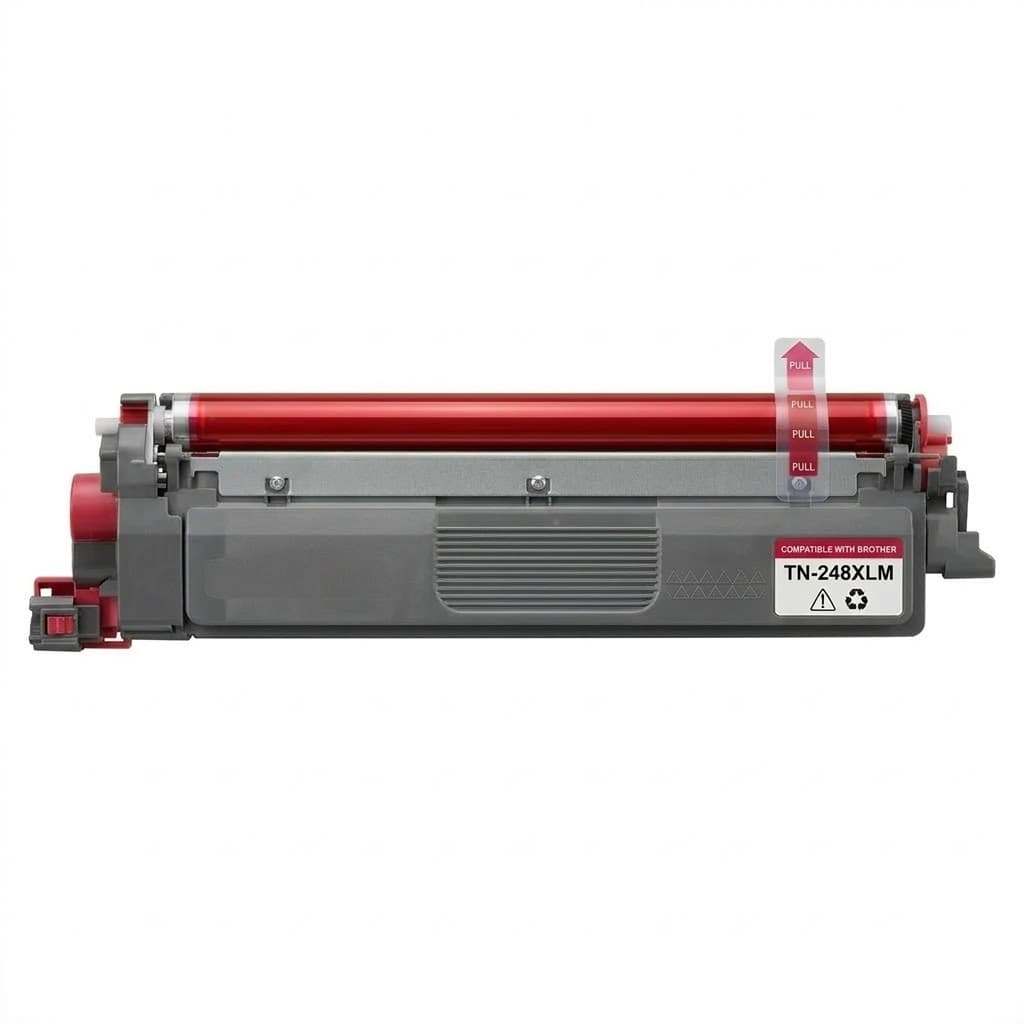טונר אדום תואם Brother TN-248XLM בראדר (2,300 דף)