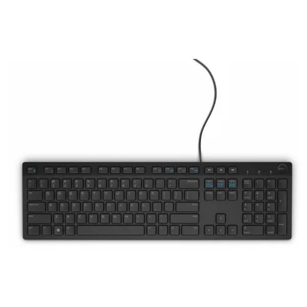 מקלדת מולטימדיה חוטית Dell Multimedia Keyboard KB216 (אריזה חומה)