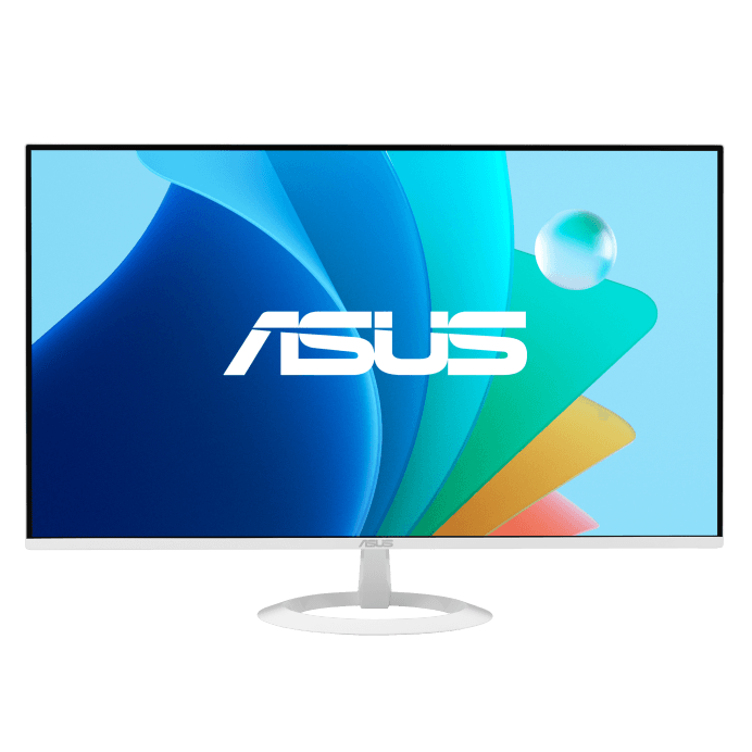 מסך מחשב ASUS EyeCare VZ279HG-W 27"/FHD/IPS/120Hz/HDMI/VGA/3Y בצבע לבן