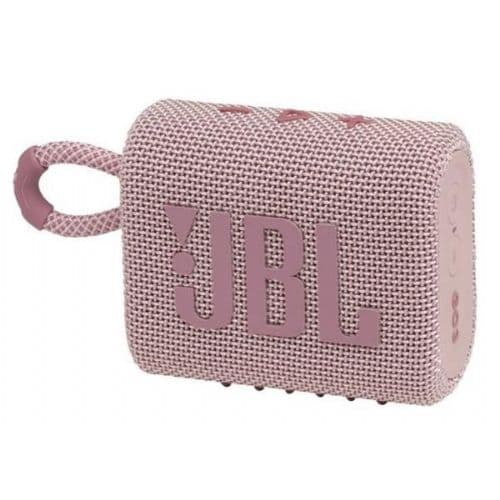 רמקול נייד JBL Go 3 ורוד