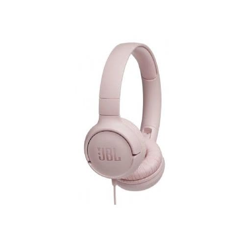 אוזניות חוטיות JBL Tune 500 ורוד (יבואן רשמי)