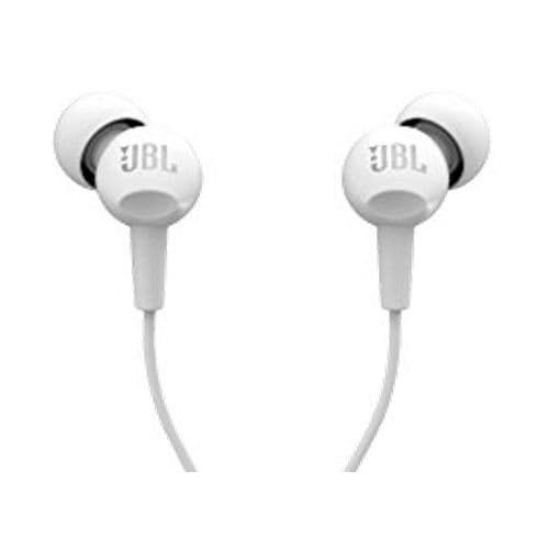 אוזניות חוטיות JBL C100SI לבן - יבואן רשמי