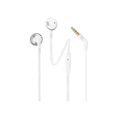 אוזניות חוטיות JBL T205 כרום