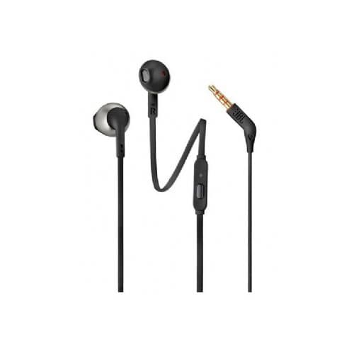 אוזניות חוטיות JBL T205 שחור