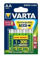 סוללות נטענות VARTA 4AA