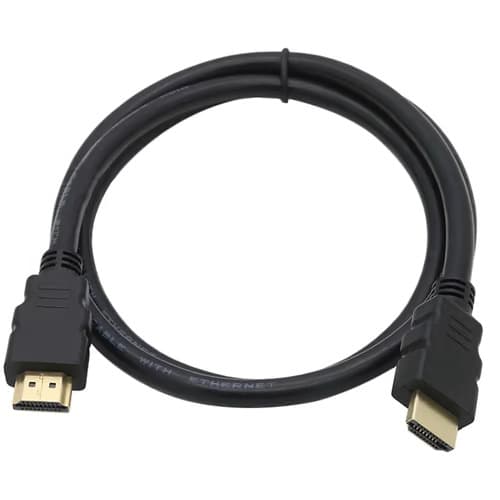 כבל HDMI 1.4 מוזהב באורך 1.5 מטר 4K