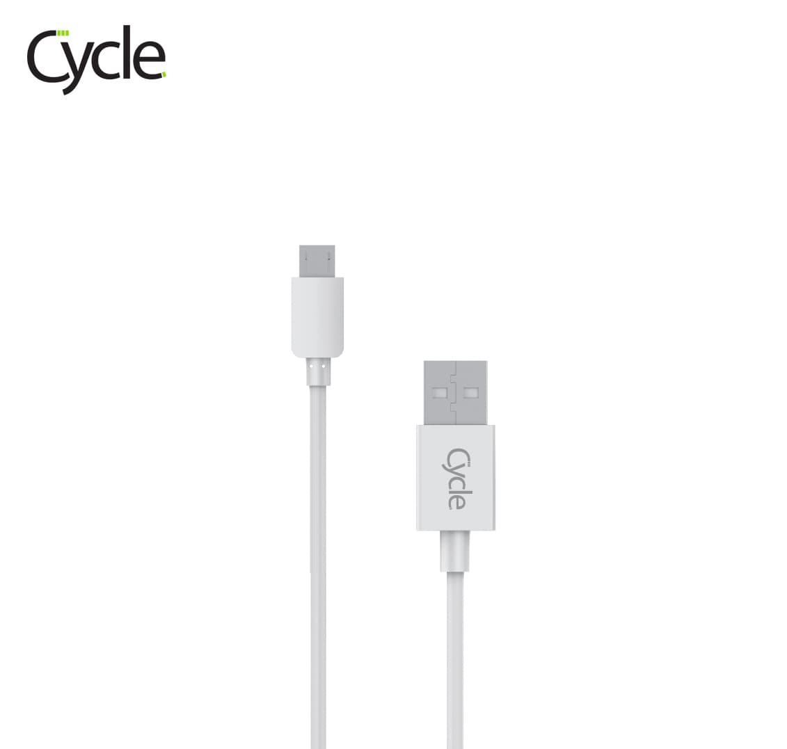 כבל טעינה והעברת נתונים חיבור מיקרו Cycle CY-M1 Micro באורך 1 מטר