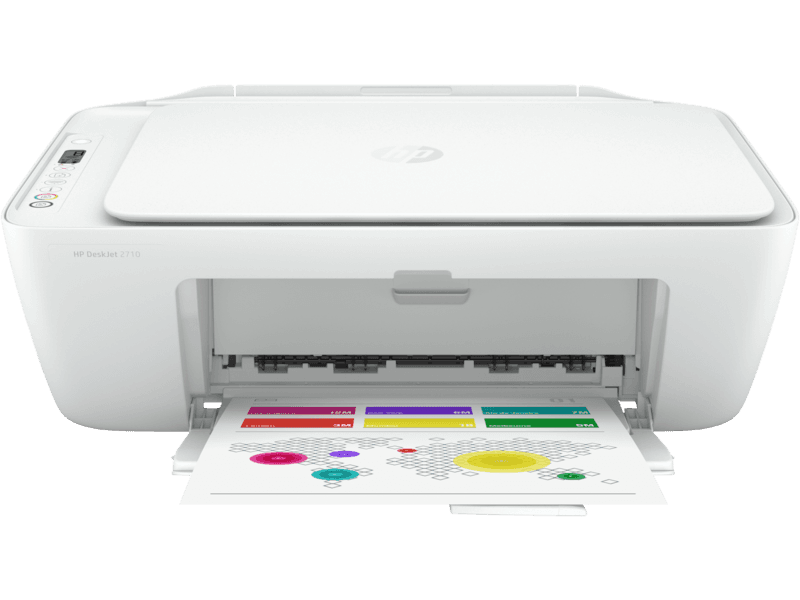 מדפסת הזרקת דיו HP DeskJet Wireless 2710 אייצ' פי