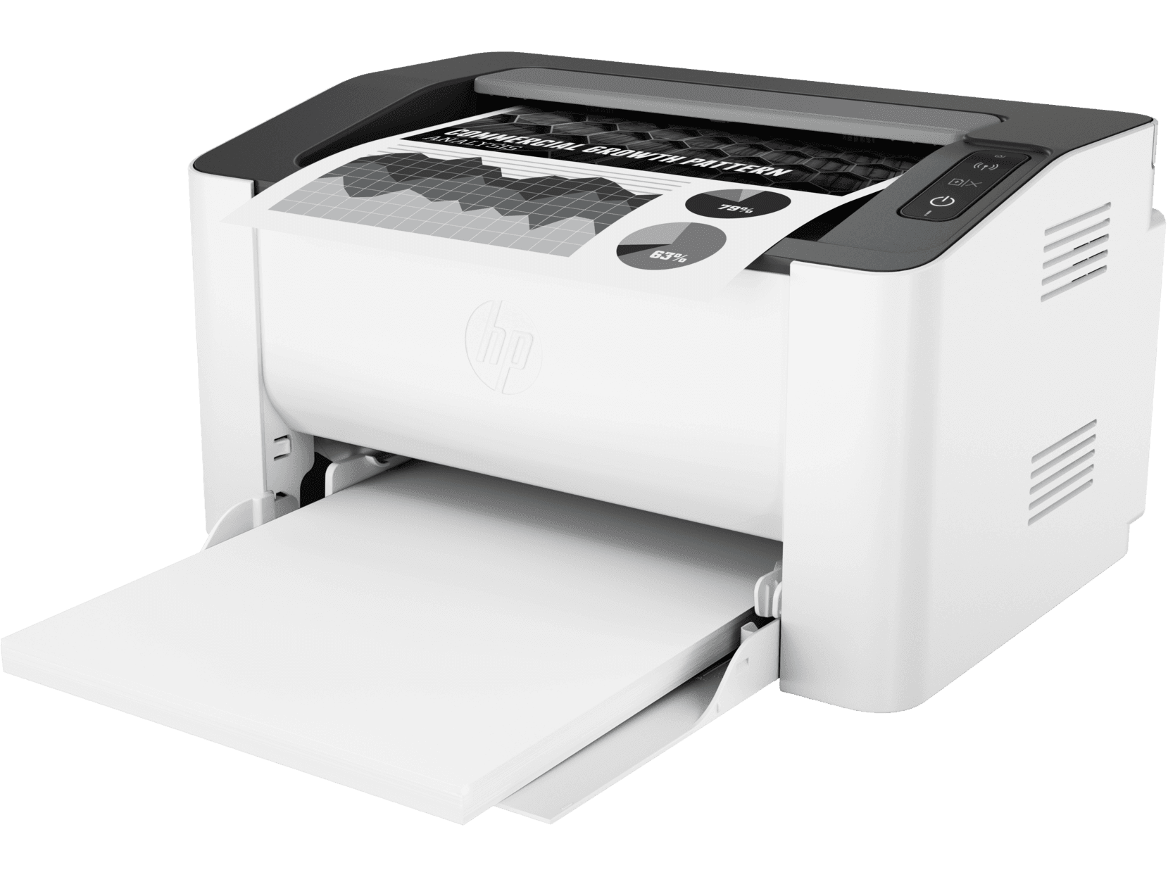מדפסת לייזר אלחוטית HP 107w