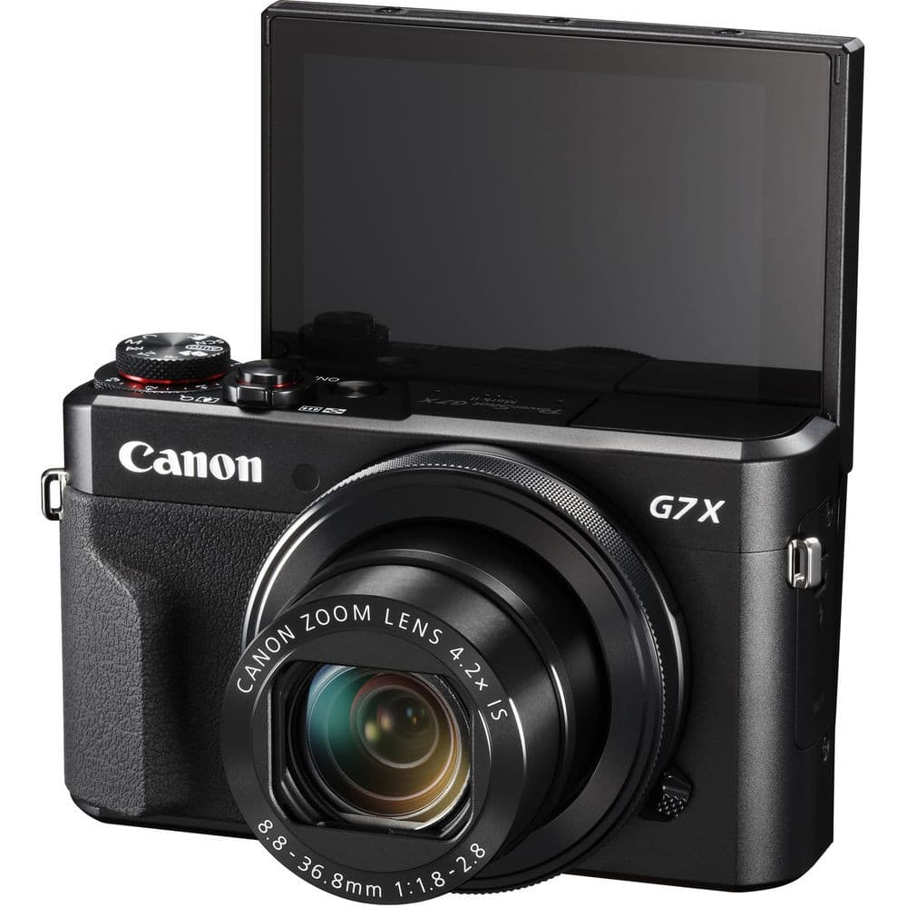 מצלמה קומפקטית קנון Canon PowerShot G7 X Mark II יבואן רשמי 3 שנים אחריות