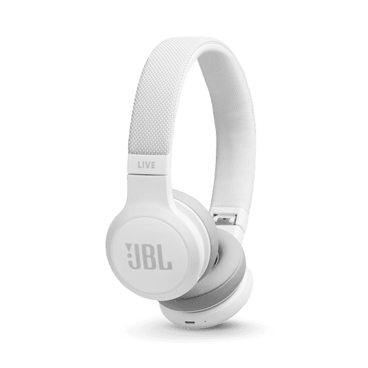 אוזניות אלחוטיות JBL Live 400BT Bluetooth לבן