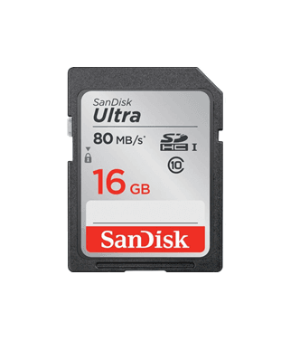 כרטיס זיכרון SanDisk Ultra SDHC UHS-I נפח 16GB