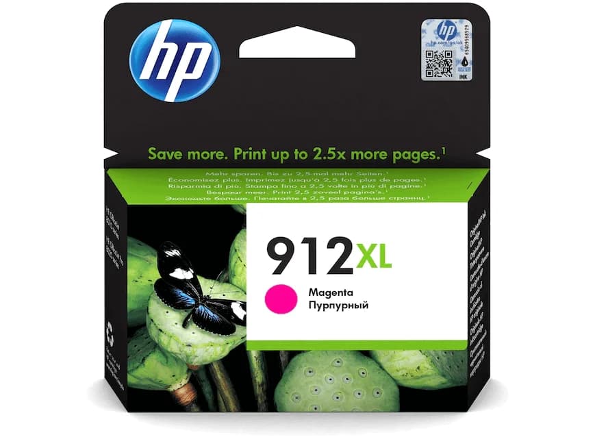דיו אדום מקורי HP 912XL 3YL82AE (הספק 700 דף)