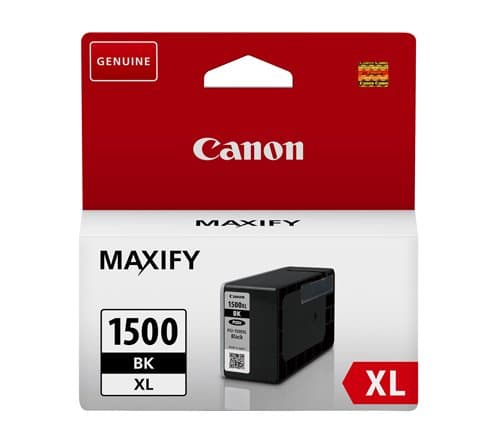 דיו שחור מקורי Canon PGI-1500XL BK קנון (1,200 דף)