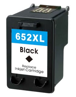 דיו שחור תואם פרימיום HP 652 F6V25AE כמות כפולה (הספק 720 דף)