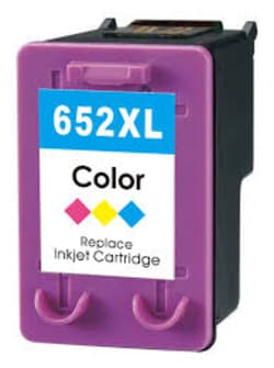 דיו צבעוני תואם פרימיום HP 652 F6V24AE כמות כפולה (הספק 400 דף)