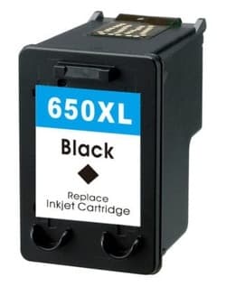 דיו שחור תואם פרימיום HP 650 CZ101AE כמות מוגדלת (הספק 720 דף)
