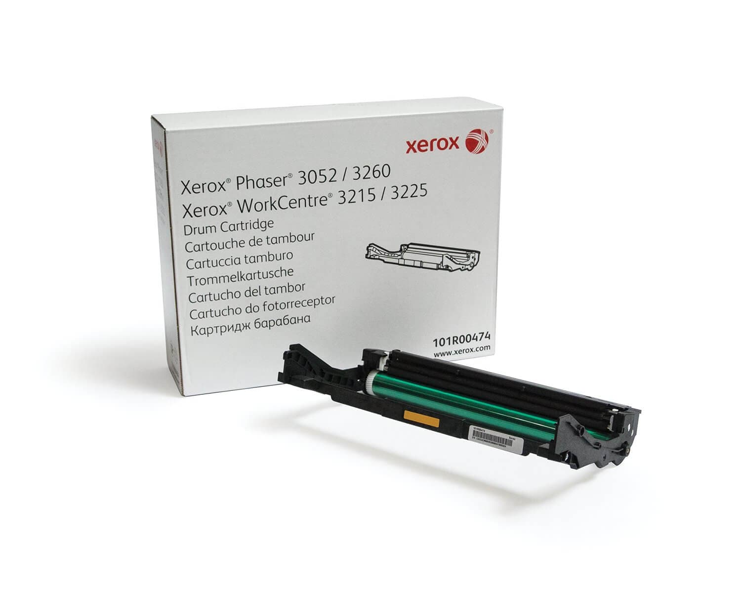 תוף שחור מקורי Xerox 3052/3215/3225/3260 101R00474 זירוקס (10,000 דף)
