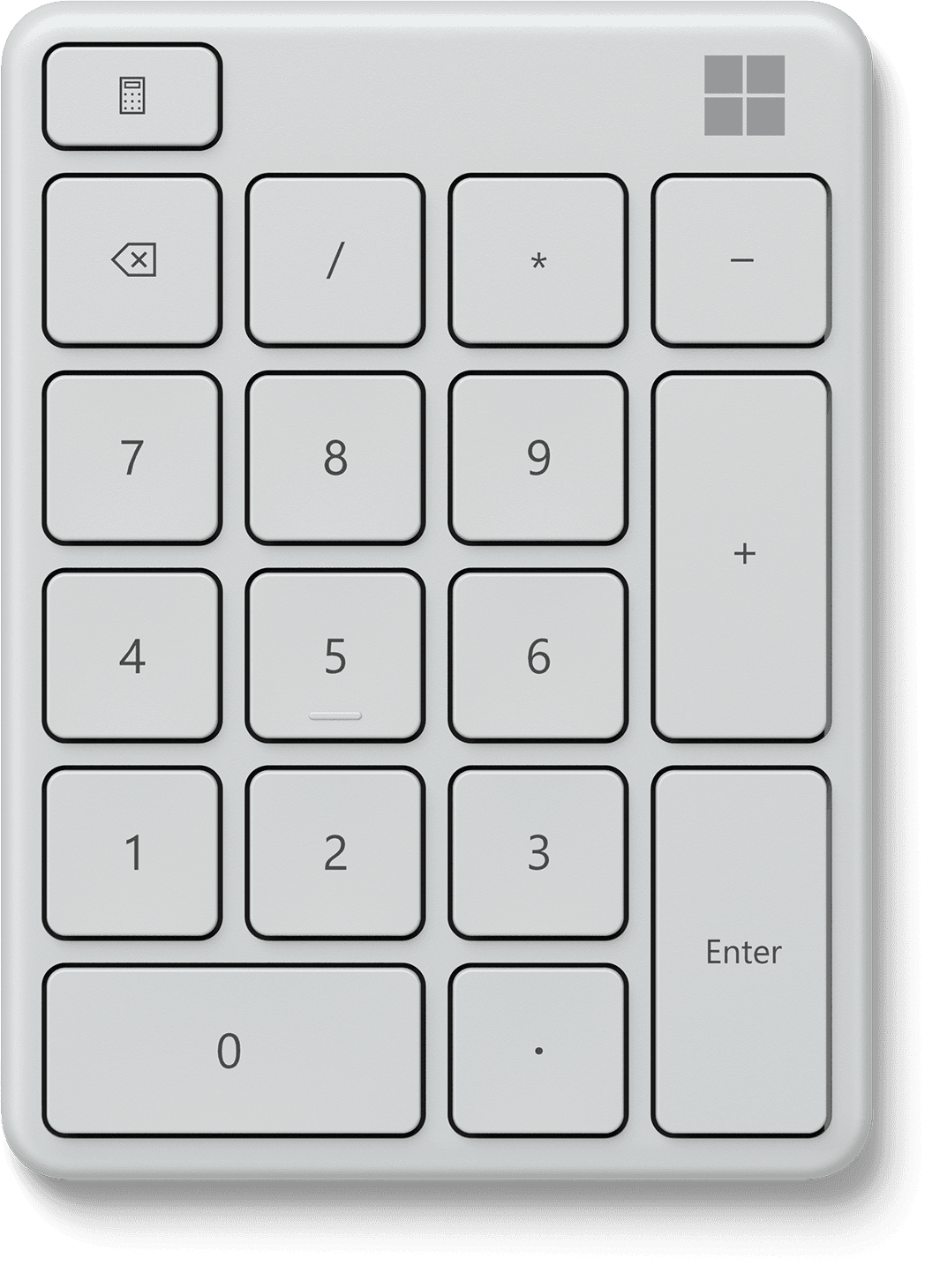 מקלדת נומרית Microsoft Number Pad מיקרוסופט - קרחון
