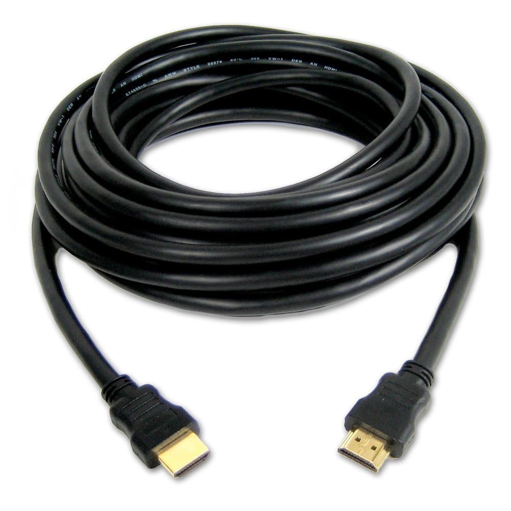 כבל HDMI 1.4 מוזהב באורך 10 מטר 4K