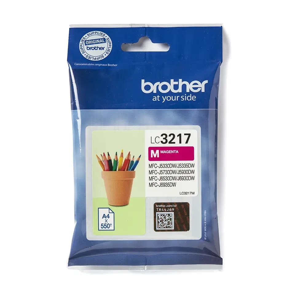 דיו אדום מקורי Brother LC-3217M בראדר (550 דף)