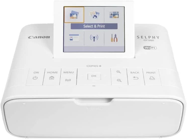 מדפסת תמונות Canon SELPHY CP1300 קנון - צבע לבן יבואן רשמי