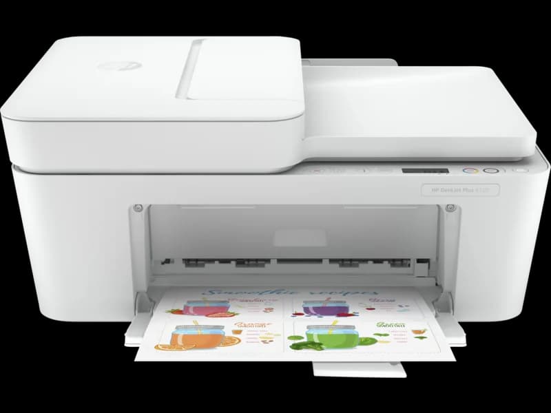 מדפסת הזרקת דיו HP DeskJet Plus 4120 3XV14B אייצ' פי