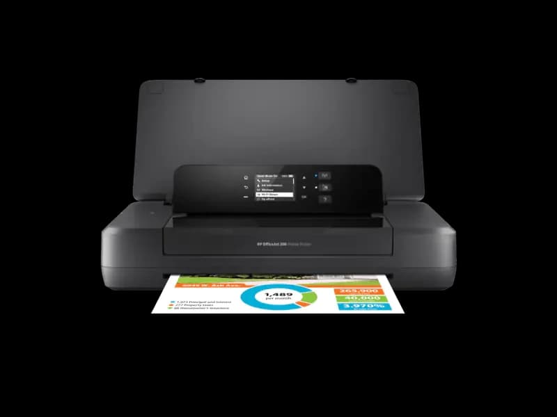 מדפסת הזרקת דיו ניידת HP OfficeJet 202 N4K99C אייצ' פי