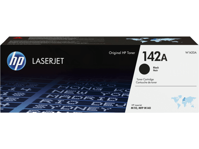 טונר שחור מקורי HP 142A W1420A (הספק 950 דף)