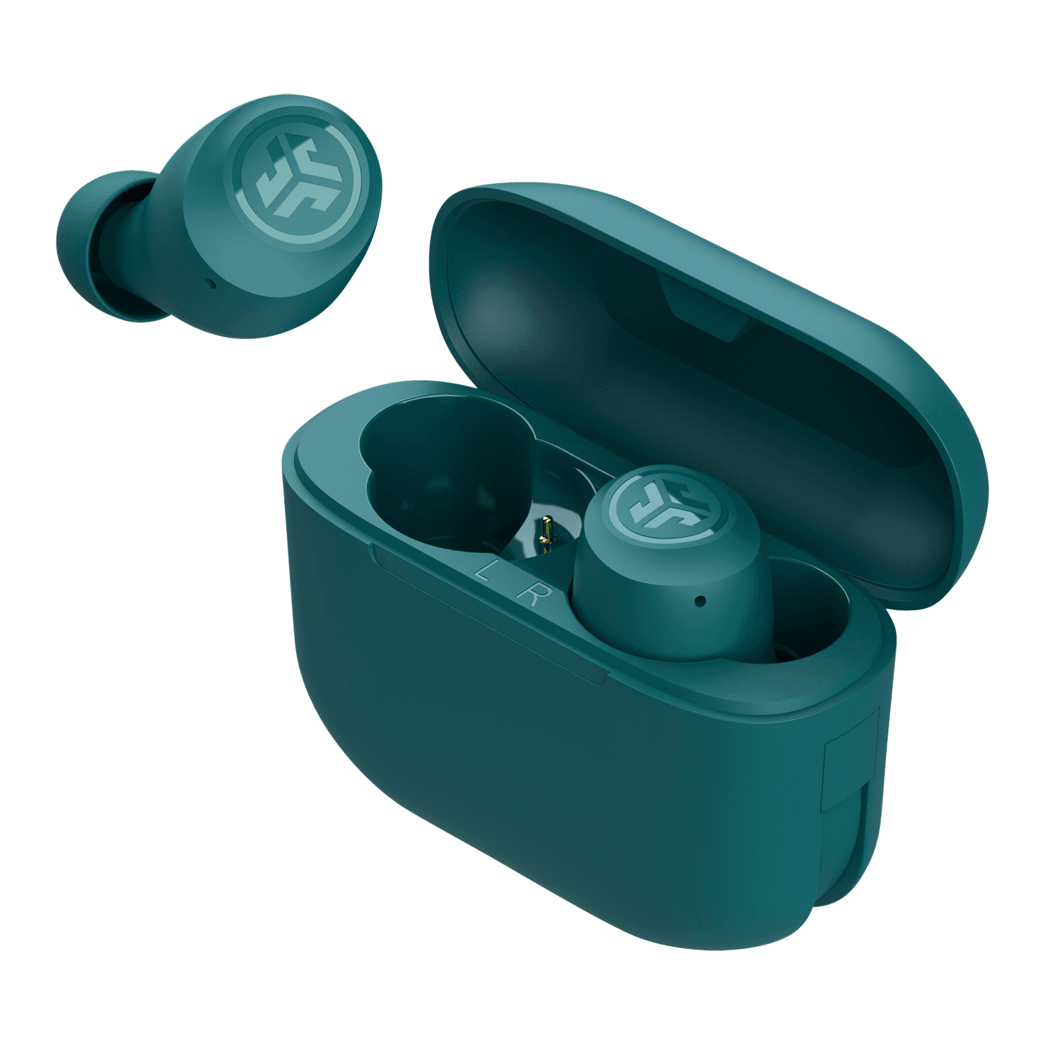 אוזניות JLab Go Air POP True Wireless ירוק כחול - יבואן רשמי