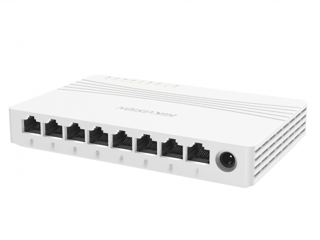 מתג שולחני לא מנוהל 8 יציאות HikVision DS-3E0508D-E 10/100/1000Mbps