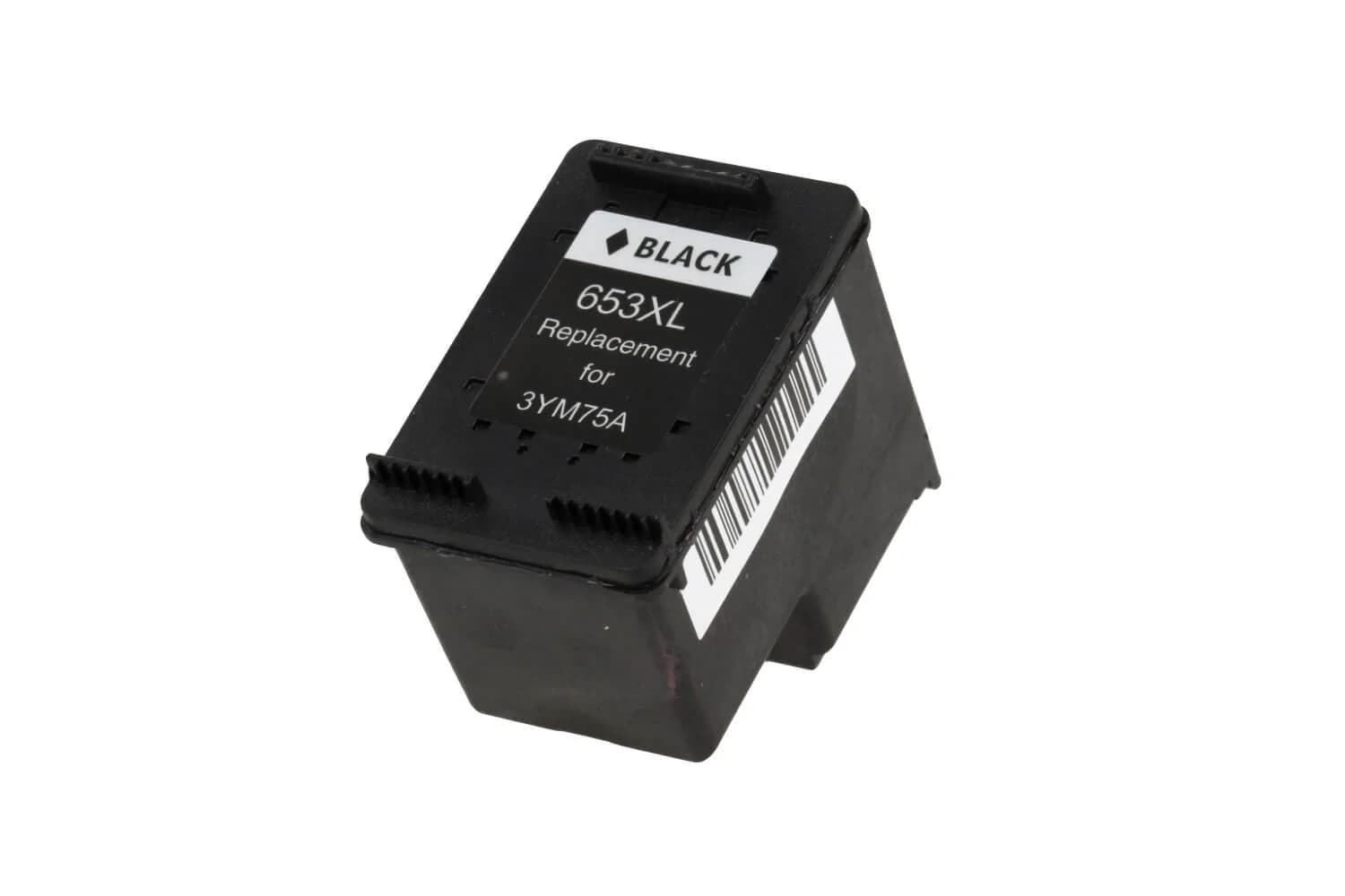 דיו שחור תואם פרימיום HP 653 3YM75AE כמות כפולה (הספק 720 דף)