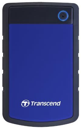 כונן קשיח חיצוני Transcend StoreJet 25H3 TS2TSJ25H3B 2000GB יבואן רשמי - נפח 2TB