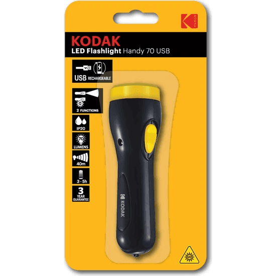 פנס LED נטען VB40 KODAK