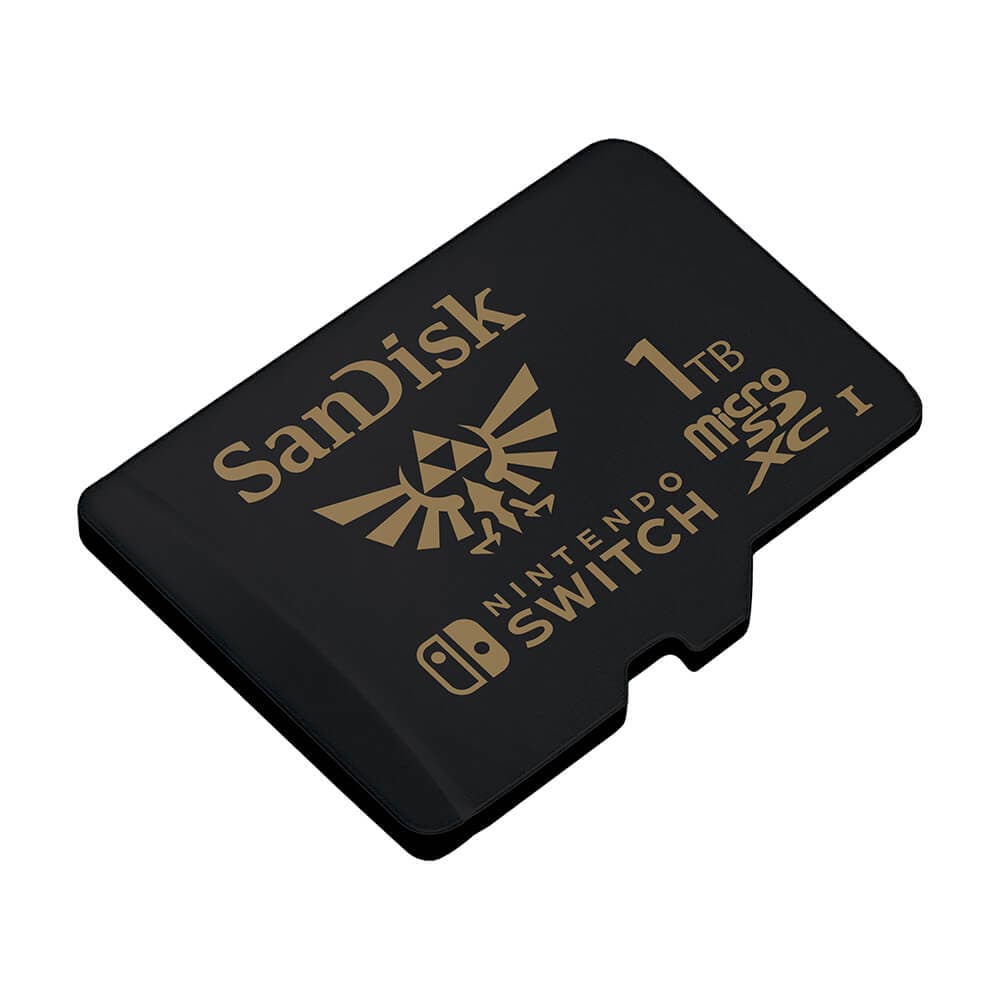כרטיס זיכרון SanDisk microSDXC The Legend of Zelda Edition SDSQXAO-1T00-GN6ZN ל-Nintendo Switch נפח 1TB