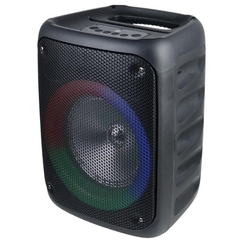 בידורית קריוקי KTS-1273 20W עוצמתית 8 אינץ׳ עם תאורת RGB