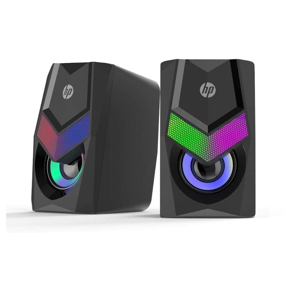 רמקולים גיימינג למחשב עם תאורת RGB אחורית HP DHE-6000