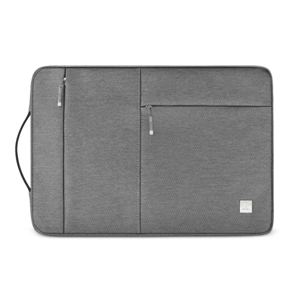 תיק למחשב נייד 15.6 אינץ' WIWU Alpha Slim Sleeve אפור