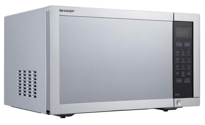 מיקרוגל משולב גריל Sharp R77AT(ST) 34 ליטר שארפ