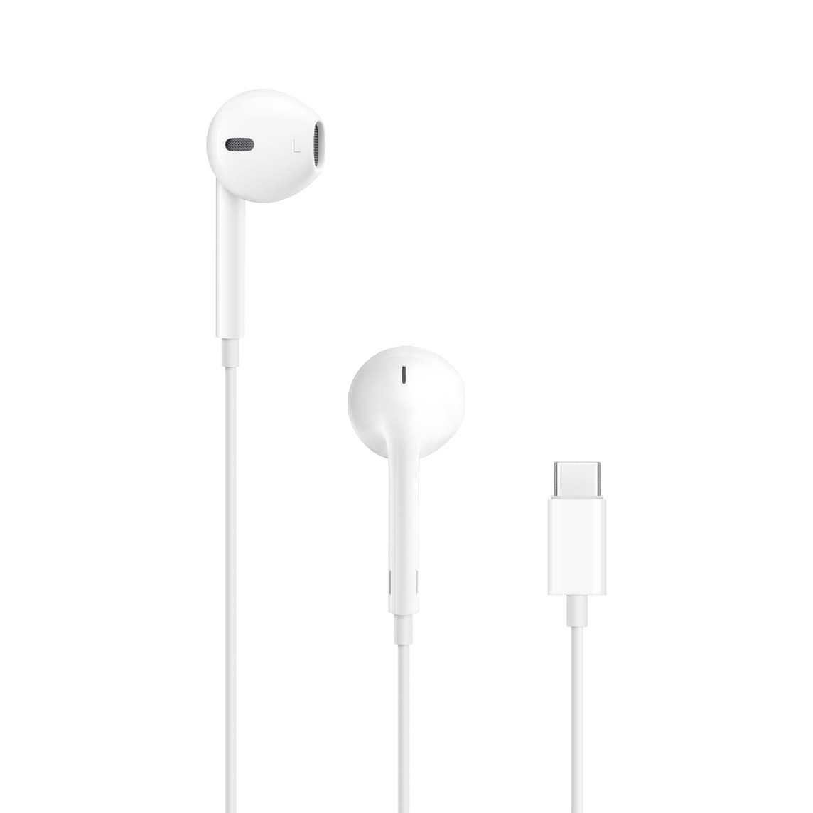 אוזניות חוטיות Apple EarPods עם חיבור USB-C יבואן רשמי MTJY3ZM/A