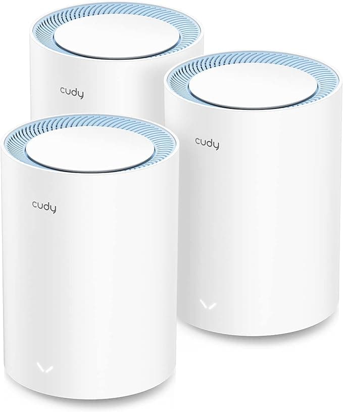ראוטר ומגדיל טווח CUDY M1300 (3 יח') -IL AC1200 Wi-Fi Mesh Solution