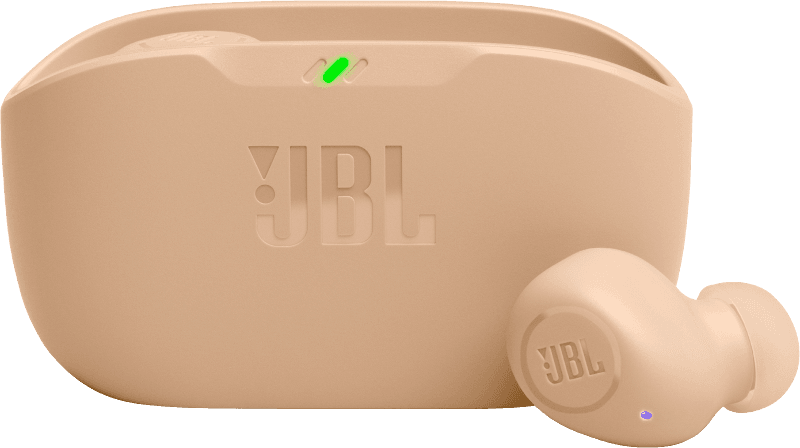 אוזניות אלחוטיות JBL Wave Buds TWS בז'