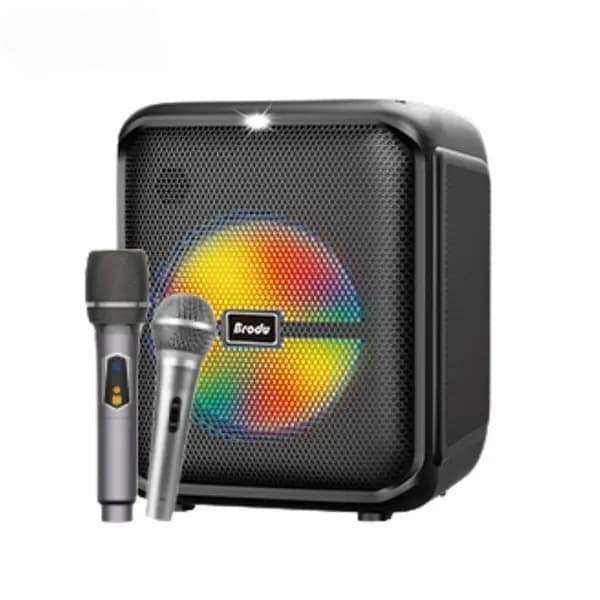 בידורית 8" עם מיק`אלחוטי ומיק' חוטי BRODU BTS-1740 - 45W