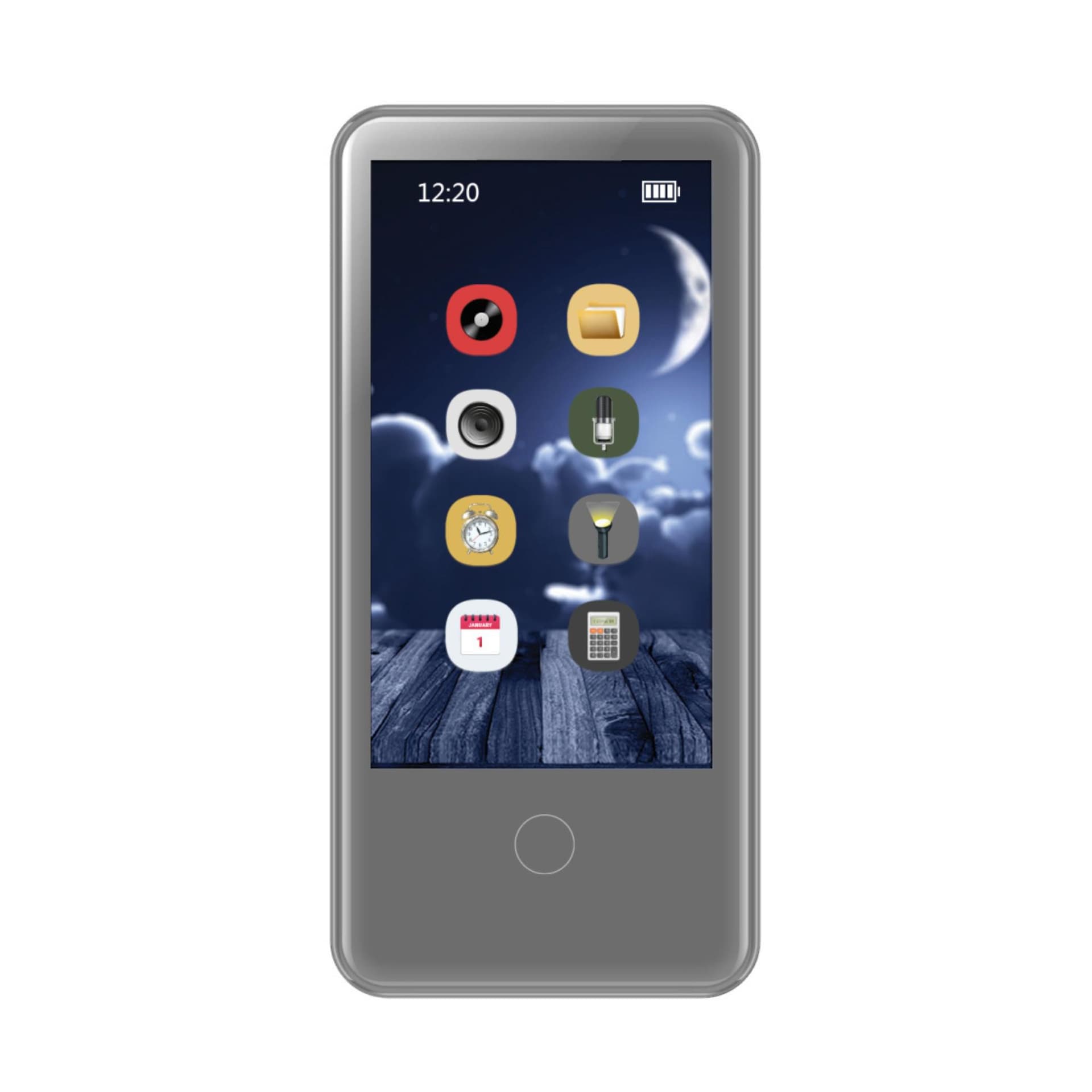 נגן Samvix Smartbass 7.0 32GB בצבע כסף