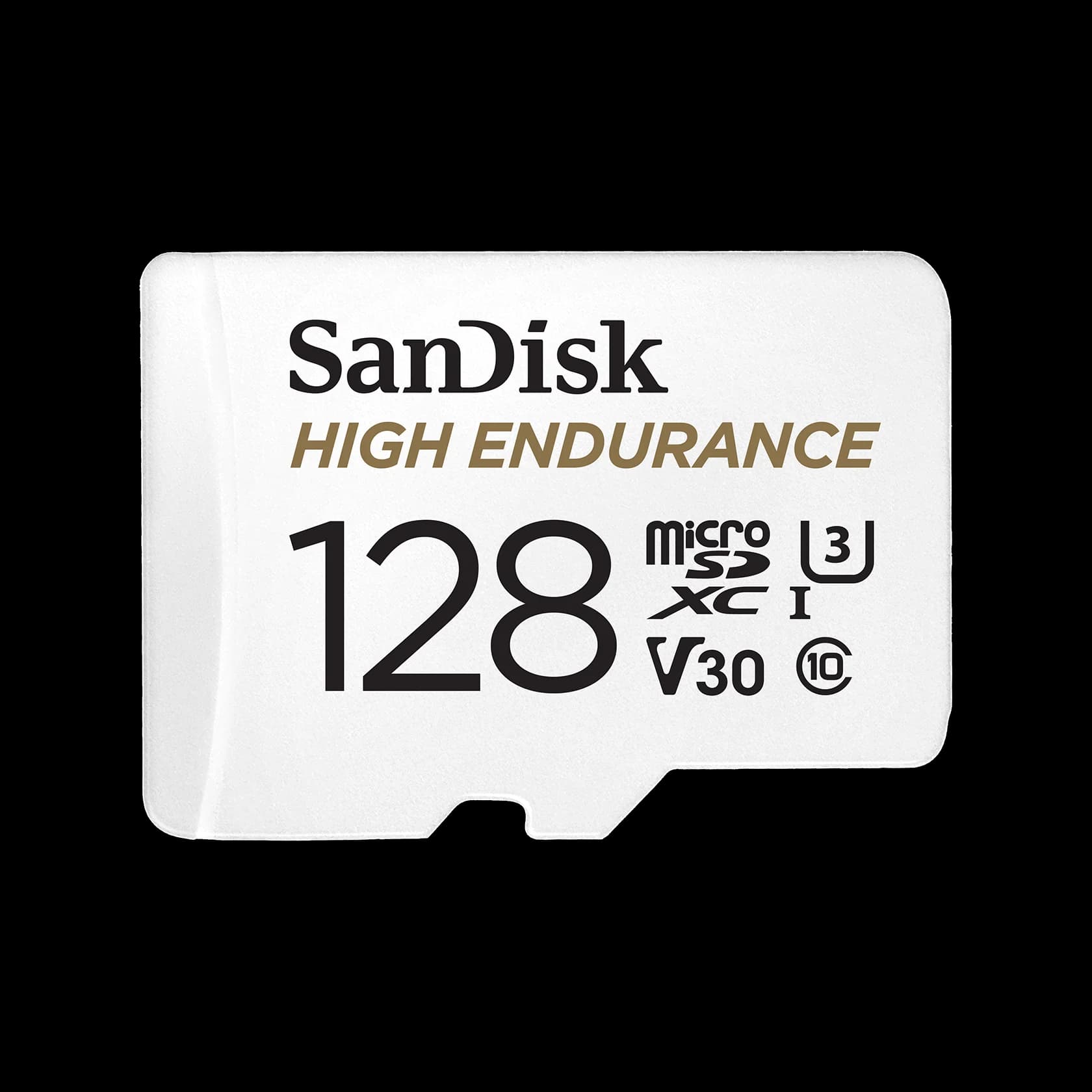 כרטיס SanDisk High Endurance MICRO SD Ultra 128GB 100MB/S + מתאם
