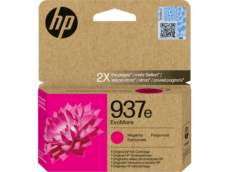 דיו אדום מקורי HP 937e 4S6W7NE (הספק 1,650 דף)